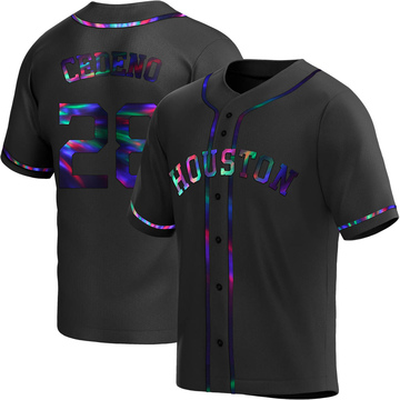 Cesar Cedeno Men's Houston Astros 2022 City Connect Jersey - Navy Replica