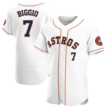 Women's Craig Biggio Houston Astros Replica Black Holographic Alternate  Jersey