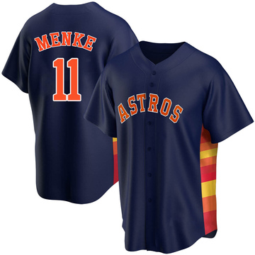 Denis Menke Houston Astros Men's Navy Roster Name & Number T-Shirt 