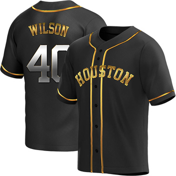 Men's Don Wilson Houston Astros Replica Gray Road Jersey