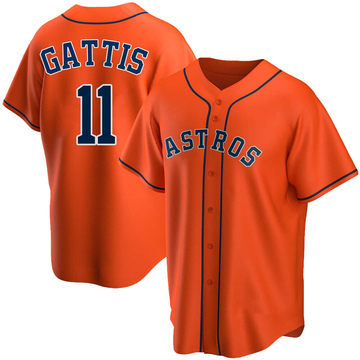 Men's Orange Alternate Custom Elite Team Jersey - Kitsociety