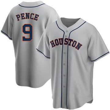 Buy MLB Men's Houston Astros Hunter Pence White/Black Pinstrps Home Short  Sleeve 6 Button Synthetic Replica Baseball Jersey Spring 2012 (White/Black  Pinstrps, Large) Online at Low Prices in India 