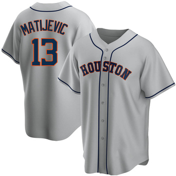 J.J. Matijevic Houston Astros Youth Navy Backer Long Sleeve T-Shirt 