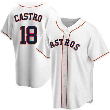 Men's Jason Castro Houston Astros Authentic Gray Road Jersey