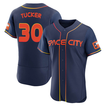 Nike Men's Houston Astros Kyle Tucker #30 City Connect Replica Jersey