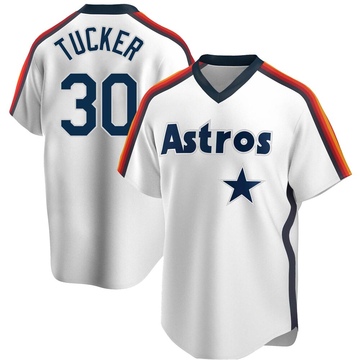 Youth Houston Astros Kyle Tucker Nike Orange Alternate Replica Player Jersey