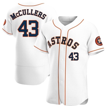 Houston Astros Lance McCullers Jr. Men's Cotton T-Shirt - Heather Gray - Houston | 500 Level Major League Baseball Players Association (MLBPA)