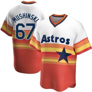 Parker Mushinski Houston Astros Youth Backer T-Shirt - Ash