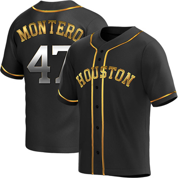 Rafael Montero Houston Astros 2022 Champions Gold Rush Flex Base Jerse -  Vgear