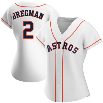 Youth Alex Bregman Houston Astros Replica Black Golden Alternate Jersey