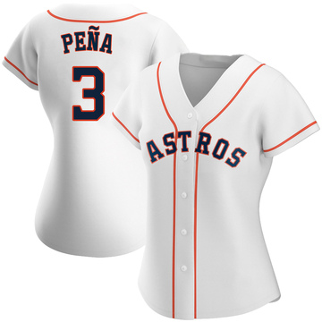 Baseball Houston Astros #3 Jeremy Pena Navy Stitched Jersey