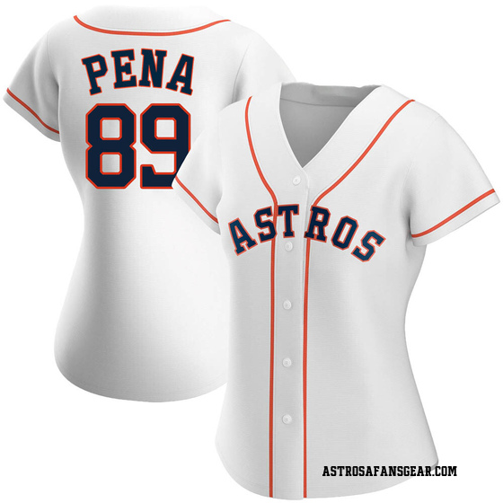 Jeremy Pena Houston Astros Women's Navy Roster Name & Number T-Shirt 