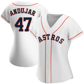 Men's Joaquin Andujar Houston Astros Replica White Home