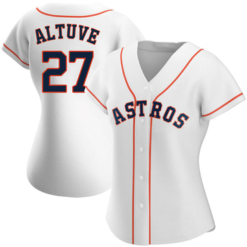 Men's Jose Altuve Houston Astros Replica Black Holographic Alternate Jersey