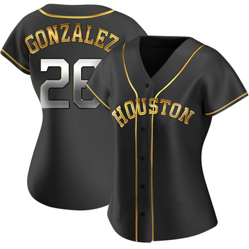 Men's Luis Gonzalez Houston Astros Replica Navy 2022 City Connect Jersey