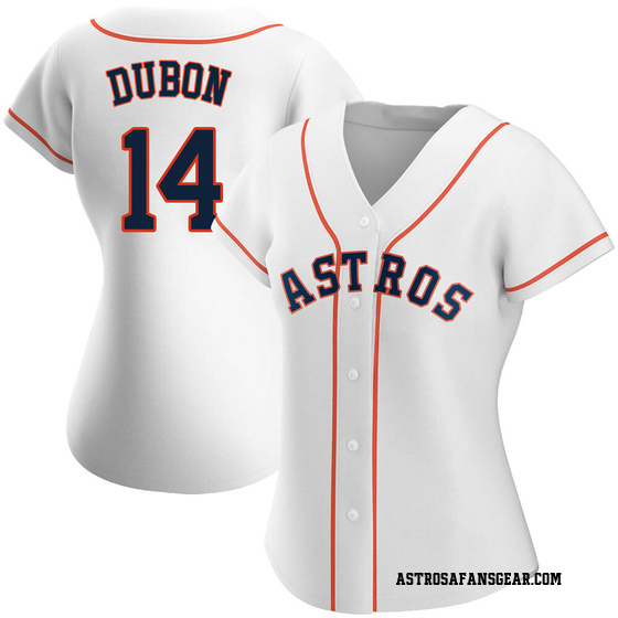 Youth Mauricio Dubon Houston Astros Replica White Home Jersey