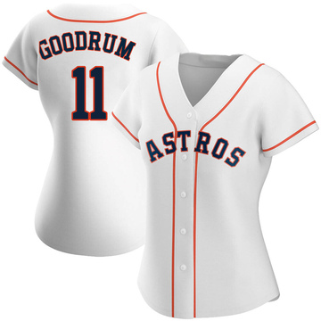 Niko Goodrum Houston Astros Youth Orange Roster Name & Number T-Shirt 