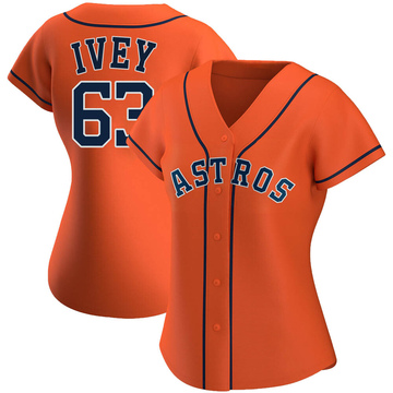 Tyler Ivey Houston Astros Women's Navy Roster Name & Number T-Shirt 