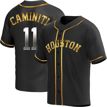 MAJESTIC  KEN CAMINITI Houston Astros 1994 Throwback Home