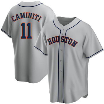 Ken Caminiti Houston Astros 1994 Alternate Navy Blue Throwback Men's Jersey