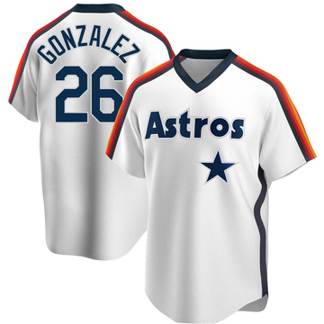 Luis Gonzalez Houston Astros Women's Navy Roster Name & Number T-Shirt 
