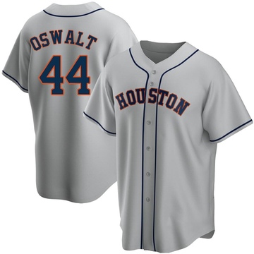 Roy Oswalt 2001 Houston Astros Men's Alternate Black Jersey w/ 40th  Patch