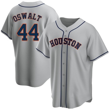 Roy Oswalt Signed Houston Astros Jersey 2005 NLCS MVP-2005 World Series/  JSA COA